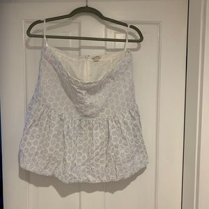 Jcrew lined skirt